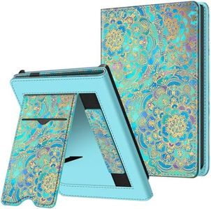 Fintie Funda para Pocketbook Verse Pro y Verse eReader (2023) - Funda protectora con tarjetero y función atril, jade