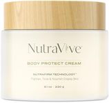 NutraVive Body Protect Cream – Anti-Aging Crepey Skin Moisturizer, 8.1 Oz – Tighten, Tone & Nourish Crepey Skin – Full Body Moisturizing Treatment - Boost Collagen Production & Protect Skin Layers