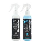 Sports Odor and Foot Odor Destroyer Spray (2 x Carry-on Bottles of 8.12oz / 240 ml), Odor Eliminator & Deodorizer - Neutralizer & Refresher Spray for Equipment, Sportswear & Footwear