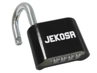 Jekosa® JKB/50 [Waterproof] Heavy Duty Combination Padlock Outdoor - [No Key] 4 Digit Code Lock for Sheds, Gates, Lockers, Hasps