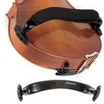 Everest Black EZ Series 15"-16.5" Viola Adjustable Shoulder Rest