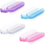 8 Pack Nail Brushes,Double Sided Na