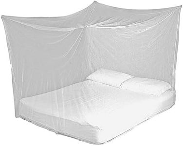 Divayanshi Foldable Polycotton Mosquito Net (Machhardani) for Double Bed (White, 6x6 ft) | Breathable, Lightweight & Portable | Easy Setup, Durable & Ideal for Home & Travel Mosquito Protection.