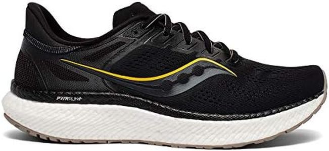 Saucony Mens Hurricane 23 Fitness Workout Running Shoes Black 10 Medium (D)