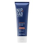 Nip + Fab Glycolic Acid Fix Face Scrub Extreme with Salicylic Acid, Aloe Vera AHA/BHA Exfoliating Facial Cleanser Polish for Refining Pores Skin Brightening, 75 ml