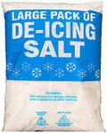 2x 12KG of Grit Rock Salt for Weeds De-Icing Salt Grit for clearing Paths, Driveways & Roads of Snow & Ice - White Salt