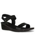 Bata Women's AERIAL SANDAL WEDGE (6616603_BLACK_5 UK)