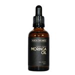 Alucia Organics Certified Organic Moringa Oil 50ml - Pure, Natural, Cold Pressed, Certified Organic, Vegan, Cruelty Free, for Skin, Face, Body, Hair, Massage