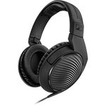 Sennheiser HD 200 Pro Professional Monitoring Headphone , Black