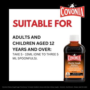 Covonia Chesty Cough Syrup 150ml – Fast Relief for Chest Congestion