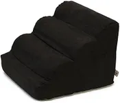 Snoozer Scalloped Pet Ramp, Medium, Black