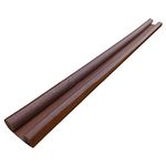 Generic Door Closer/Draft/Bottom Sealing Strip 36inch (Pack of 3) Dark Brown Color PVC Sound-Proof Reduce Noise Energy Saving Weather Stripping Under Door Twin Draft Stopper