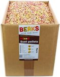 Mixed Suet Pellets 12.75kg Berry,insect,Peanut, Meal worm free pp