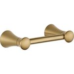 Delta Faucet 73850-CZ Lahara Pivoting Toilet Paper Holder, Champagne Bronze 6.5 in.