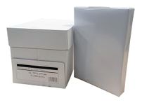 Value Copier Paper Multifunctional Ream-Wrapped 75/80gsm A4 White - 1 Box containing 5 Reams of 500 Sheets