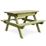 Rustic Outdoor Picnic Tables