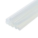 uxcell Mini Hot Glue Gun Sticks 12-inch x 0.44-inch for Glue Guns, Clear 10pcs