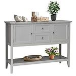 HAPPYGRILL Buffet Sideboard, Solid 