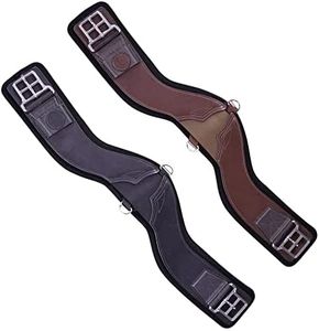 Total Saddle Fit - StretchTec Shoulder Relief Cinch - Brown w/Neoprene