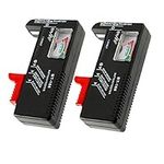 Pgzsy 2 Pack Battery Tester, Univer
