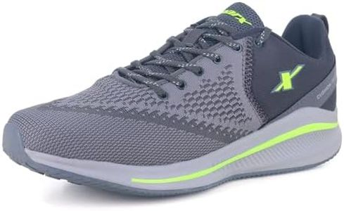 SPARX Mens SM 678 | Enhanced Durability & Soft Cushion | Grey Running Shoe - 8 UK (SM 678)