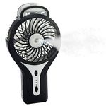 Intsun Mini Handheld USB Misting Fan with Personal Cooling Mist Humidifier Rechargeable Portable Mini Misting Cooling Fan for Home Office and Travel