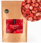 BRIX Freeze Dried Strawberry Halves | 100% Natural Dried Strawberries 75g | Great Taste Award Dried Fruit | Non-GMO, Gluten Free, Vegan & Vitamins Retained