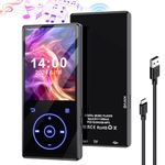 Olycism 64GB MP3 Player with Bluetooth Music Player with Built-in HD Speaker 450mAh Battery HiFi Sound Functions Including FM Radio Voice Recording E Books Image Viewing Ideal for Sport Exercising