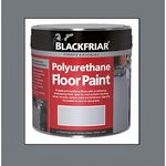 Blackfriar Polyurethane Floor Paint - Hard Wearing - Mid Grey - 1 Litre