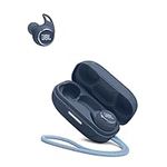 JBL Reflect Aero In-Ear Earphones, True Adaptive Noise Cancelling Technology, Waterproof Design, 8 Hours Battery Life, in Blue