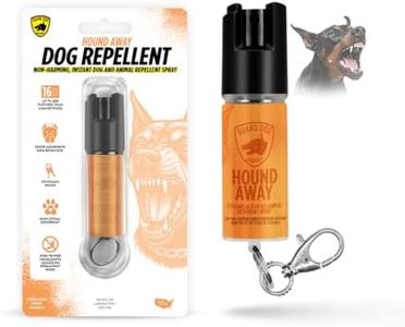 Citronella Dog Deterrent Spray, Dog Spray Self Defense, Training and Barking, Long-Range Dog Repellent, Portable Canister (0.5oz / 2oz)