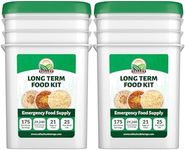 30 Day Long Term Food Supply Kit | 350 Servings, 75g+ Daily Protein & 1,800+ Calories Per Day | Premium Survival Food 25 Year Shelf Life | Prepper Supplies Freeze Dried Meals from Valley Food Storage