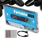 Super Game Console - 70 Classic Emulators, Retro Game Console | Game Console with 70 Classic Emulators, Handheld Super Console Device, Ultiimate Retro Disk Gamiing Console for TV Computer Laptop