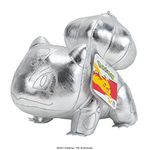 Pokemon 674 PKW0237 EA Pokemon 25th Celebration 8" Silver Bulbasaur Plush, Sliver
