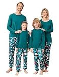 Ekouaer Family Matching Pajamas Chr