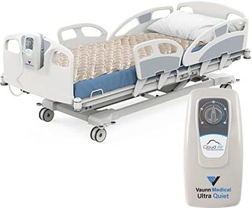 Vaunn Medical Cloud Air Whisper Quiet Alternating Air Pressure Mattress Topper with Pump Twin Size 36" x 78" x 3"