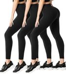 FULLSOFT 3 Pack Leggings for Women 