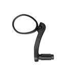 Hafny Bar End Bike Mirror, Unbreakable Stainless Steel Lens Bicycle Mirror, Safe Adjustable Rearview Mirror, Cycle Mirror, E-bike Mirror, HF-M854-FR04 (Stainless Steel Lens)