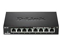 D-Link Fast Ethernet Switch, 8 Port