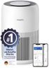 Philips Luftreiniger 900 Serie, HEPA NanoProtect + Aktivkohlefilter, CADR 250m³/h für 65m² Allergiker, leise, intelligent und energieeffizient (AC0950/10), Weiß