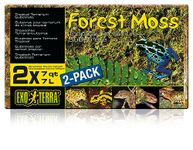 Exo Terra Forest Moss - 2 x 7 qt (2 x 7 L)