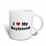 3dRose I Love My Boyfriend Ceramic Mug, 15-Ounce