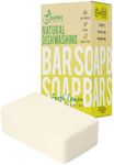 Natural Non-Toxic Dish Washing Block Soap - Dyes And Fragrance Free - Vegan Cruelty-Free Eco-Friendly And Zero Waste Dishwashing Handmade Solid Bar Soaps Detergent & Biodegradable (Lemon Pack Of 1)