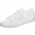 PUMA Women Puma Smash Wns v2 L Sneakers, Puma White-Puma White, 5.5 UK