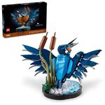 LEGO Icons Kingfisher Model Building Kit - Detailed 3D Puzzle for Adults, 18+ - Collectible, Relaxing DIY Craft for Bird Lovers - Gift for Mother's Day - 10331