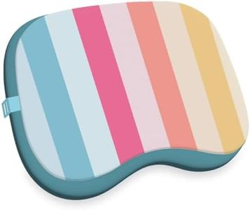 Ballast Beach Pillow – Comfy, Durable & Compact, Stays Put on Windy Beaches with Patented Sand Pouch, Inflatable Pillow for Beaches, Pools, Camping, Festivals and Travel (Coastal Candy)