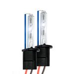 XtremeVision HID Xenon Replacement Bulbs - H1 6000K - Light Blue (1 Pair) - 2 Year Warranty