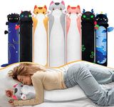 Mewaii Long Cat Plush Body Pillow, 