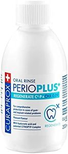 Curaprox PerioPlus+ Regenerate Mouthwash, 200ml - Antiseptic mouthwash for Gum Disease & Enamel Repair.
