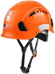 GREEN DEVIL Safety Helmet Hard Hat Adjustable Lightweight Vented ABS Work Helmet for Men and Women 6-Point Suspension ANSI Z89.1 Approved Ideal for Industrial & Construction